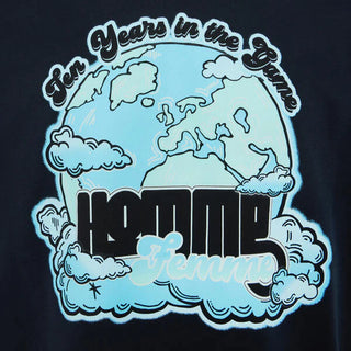 Homme Femme The Clouds Tee - Black