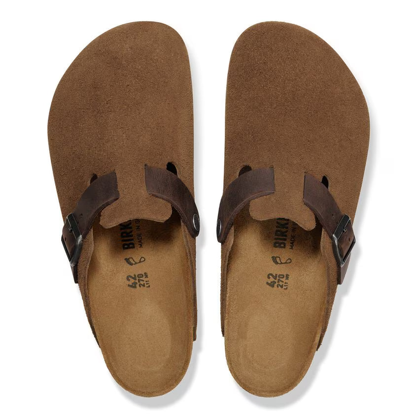 Birkenstock Boston BS - "Dark Tea"