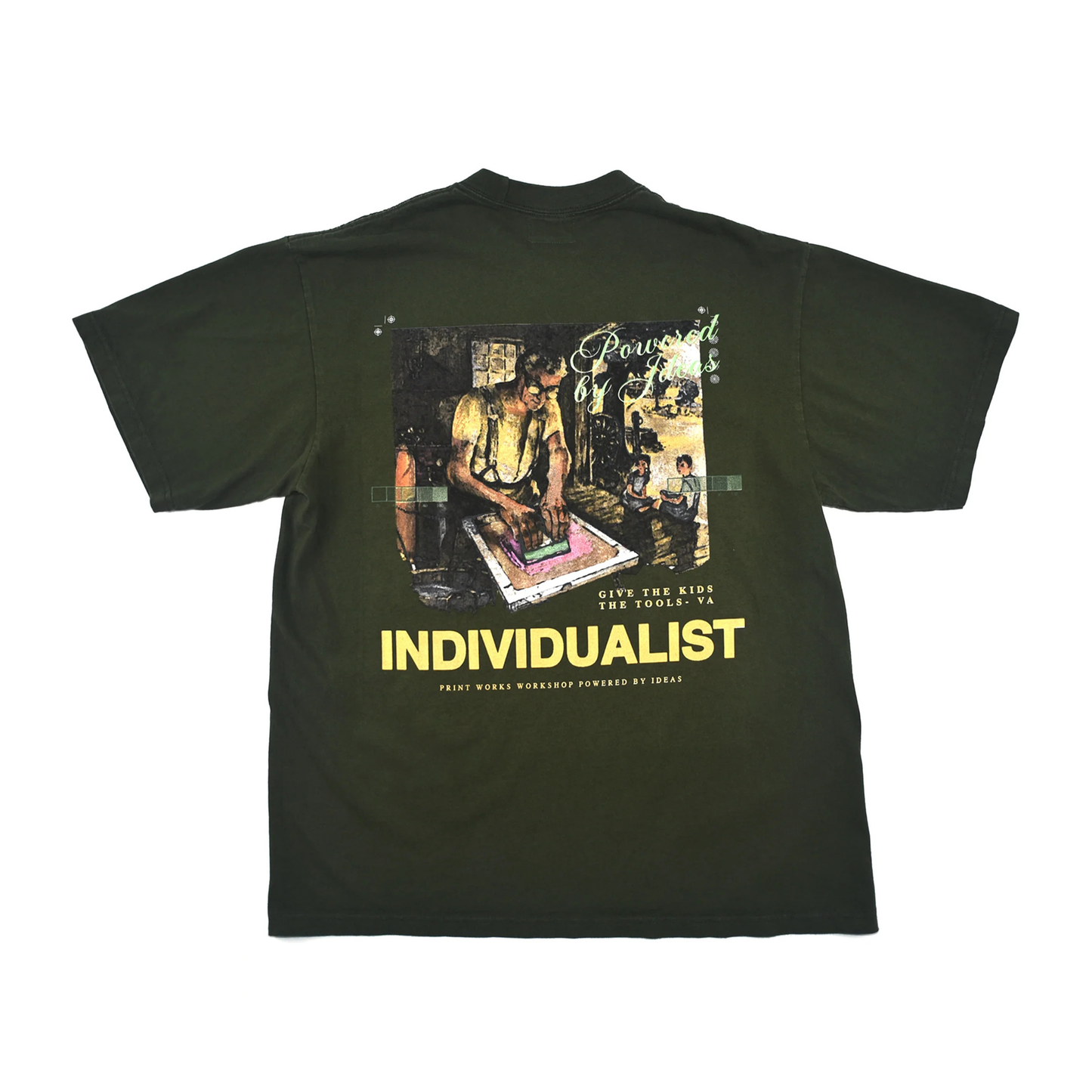 Individualist "Tools" S/S Tee - Pine Green
