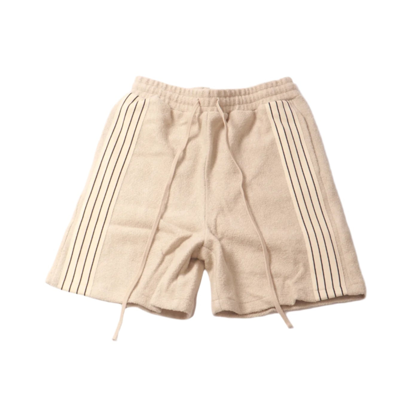 MNML Tricot Striped SweatShorts - Tan