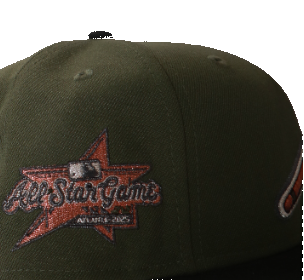 New Era 59Fifty Atlanta Braves '25 All Star Game Fitted - Green/Copper