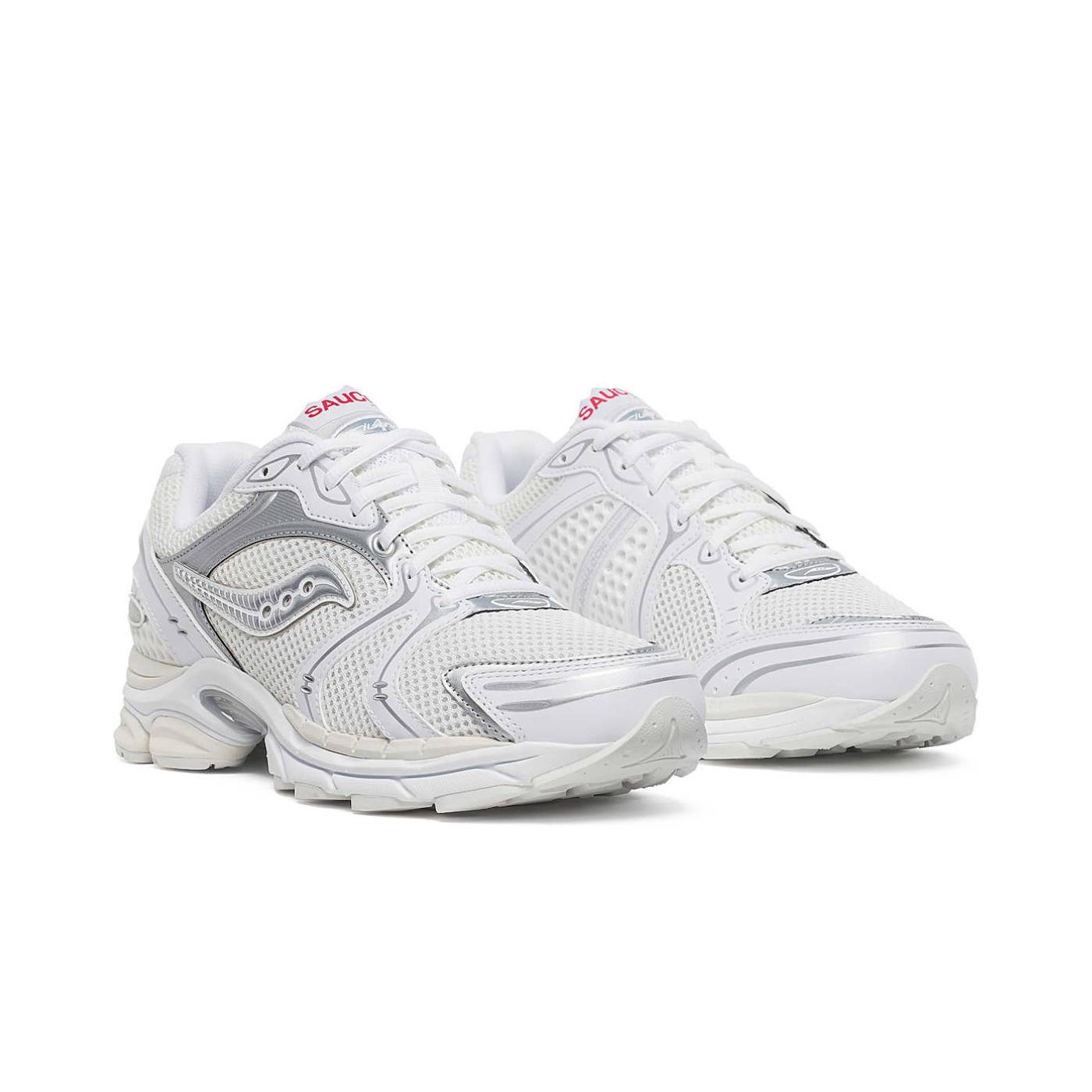 Men's Saucony Progrid Triumph 4 - "White/Silver"