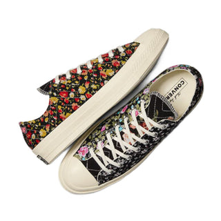 Converse Upcycled Floral Chuck 70 - "Black/Egret"