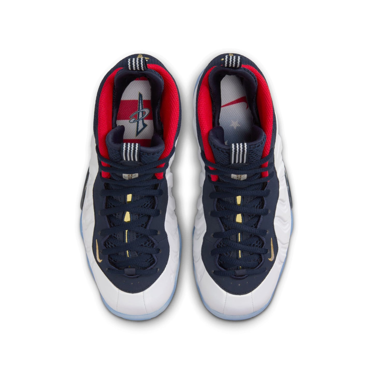 Big Kid's Nike Little Posite One - "Obsidian/White"