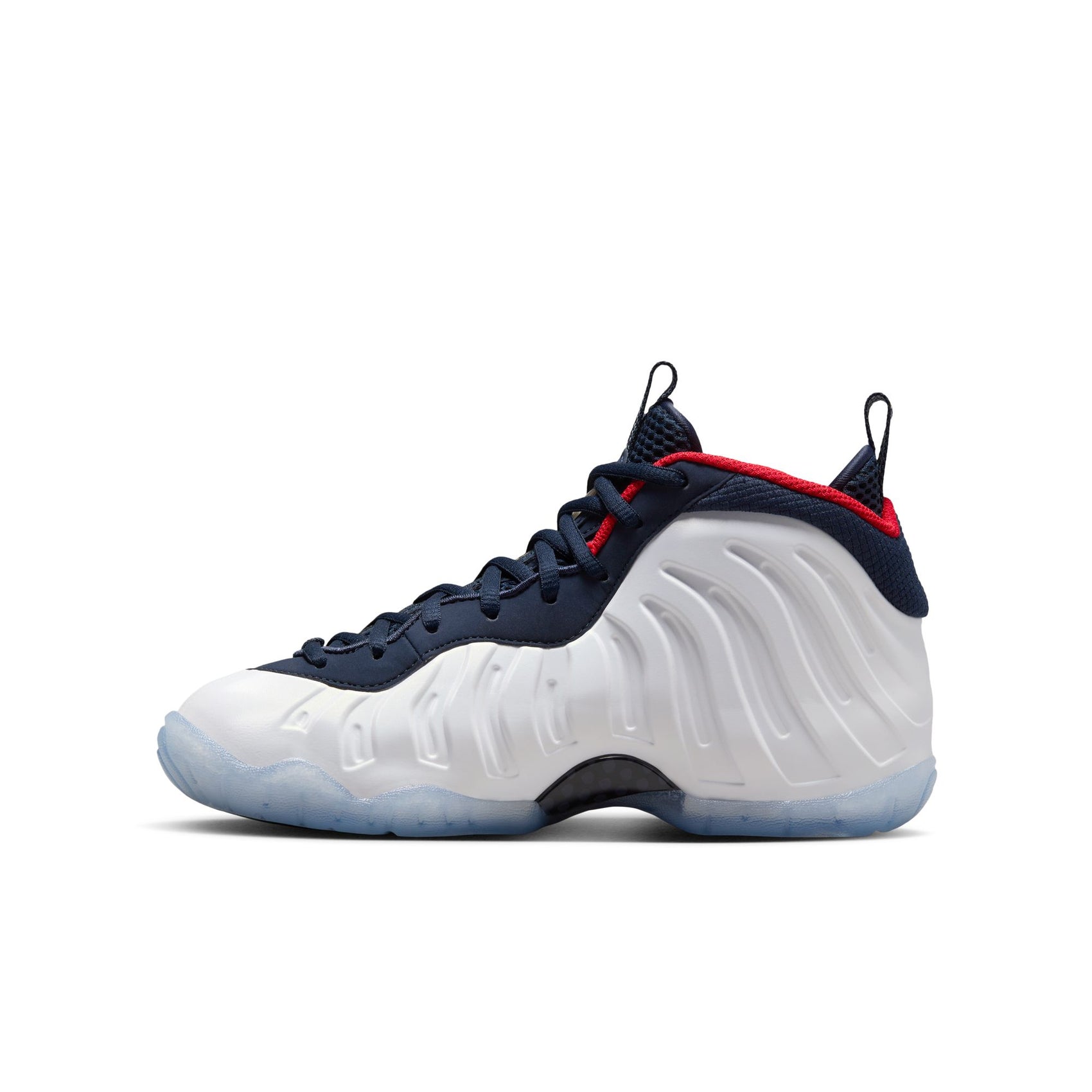 Big Kid's Nike Little Posite One - "Obsidian/White"