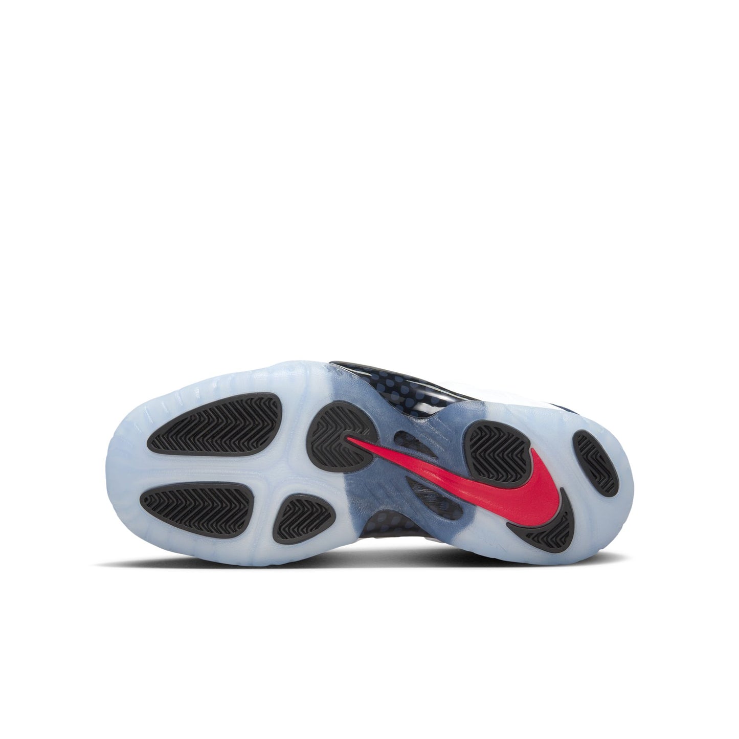 Big Kid's Nike Little Posite One - "Obsidian/White"