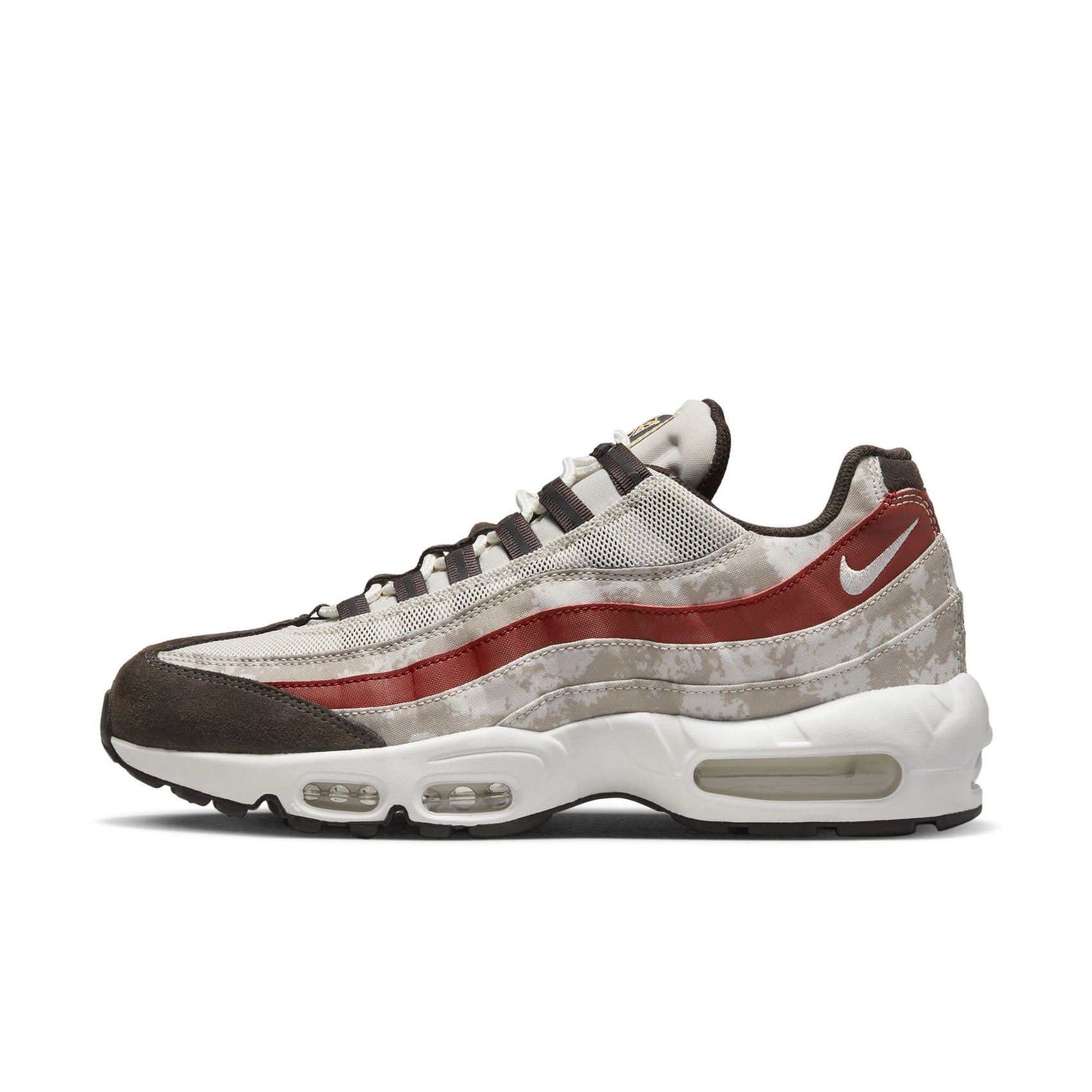 Men's Nike Air Max 95 - Light Bone/Dune Red