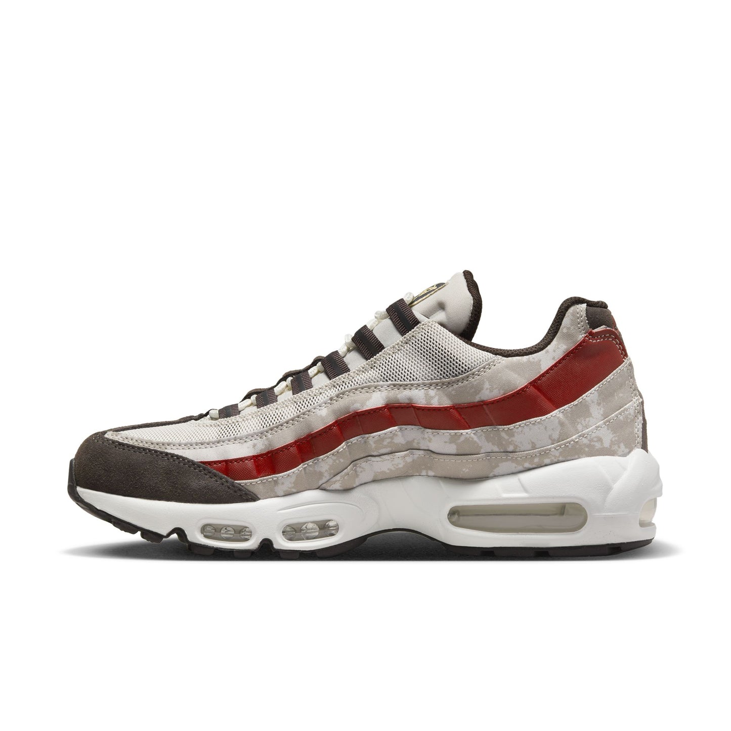 Men's Nike Air Max 95 - Light Bone/Dune Red