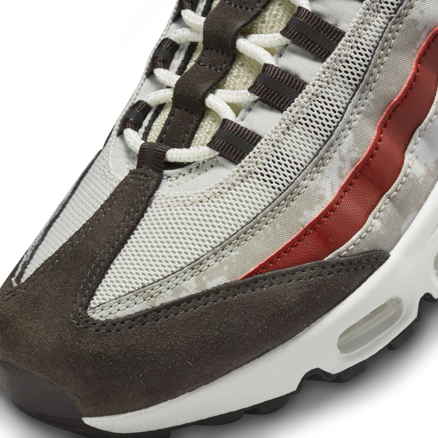Men's Nike Air Max 95 - Light Bone/Dune Red