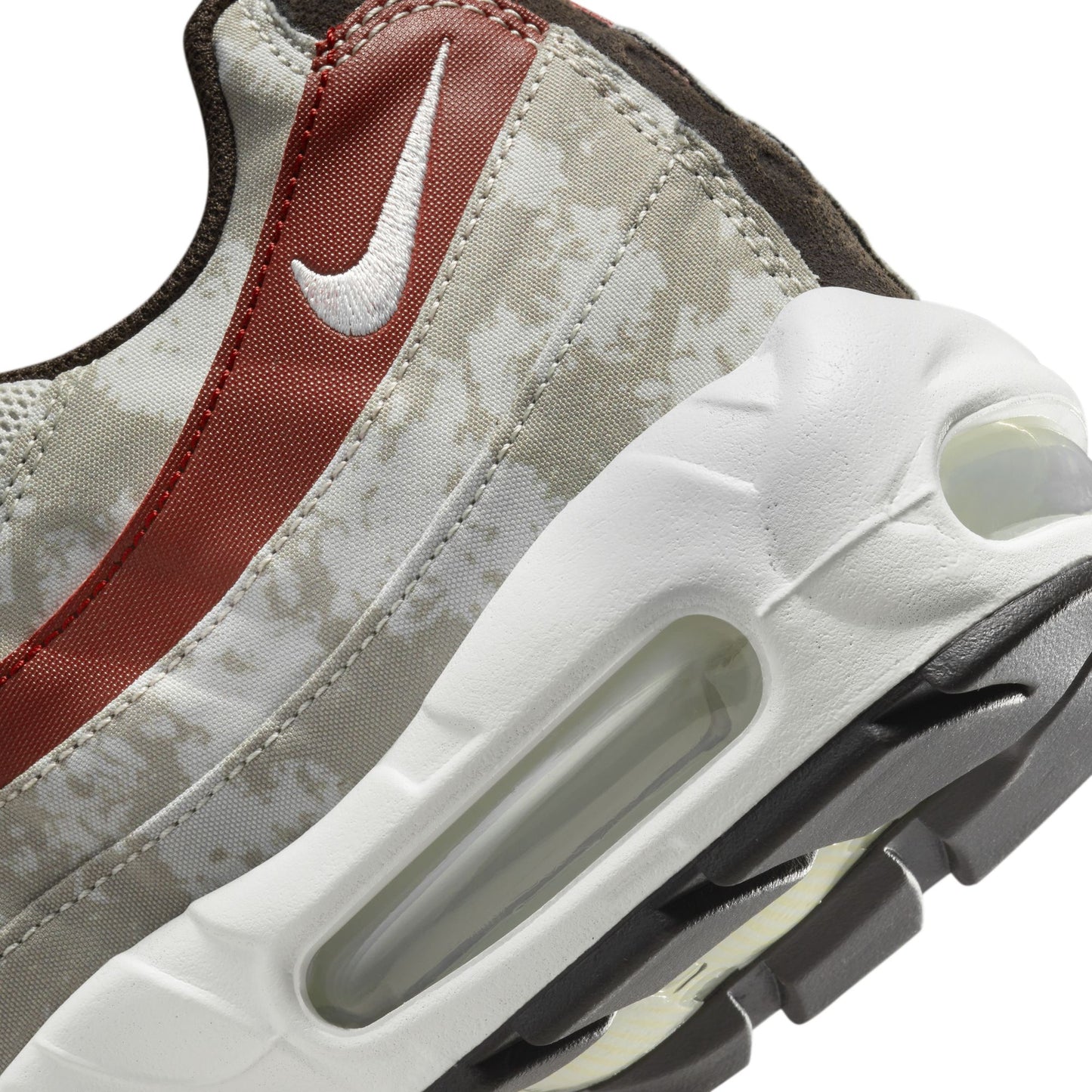 Men's Nike Air Max 95 - Light Bone/Dune Red