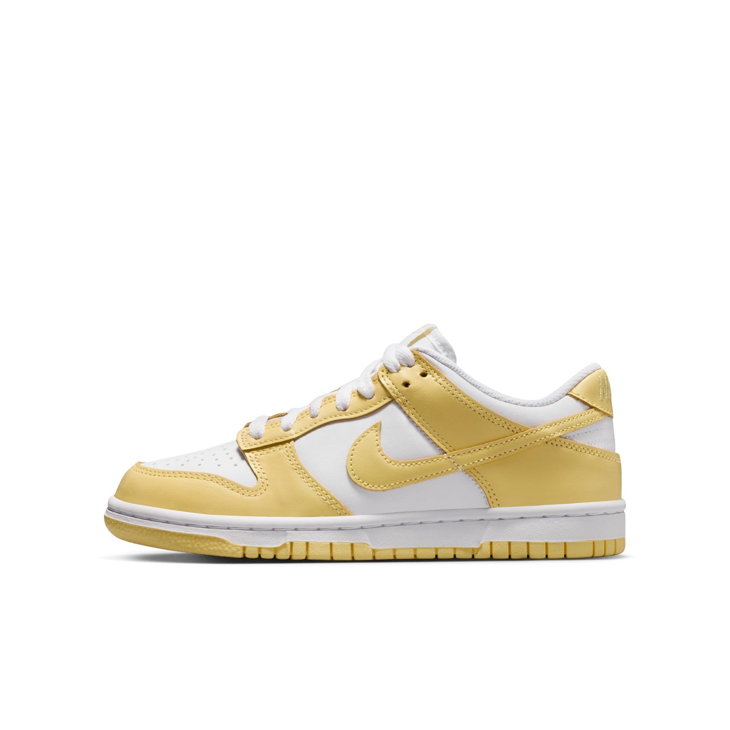 Big Kid's Nike Dunk Low - "Soft Yellow"