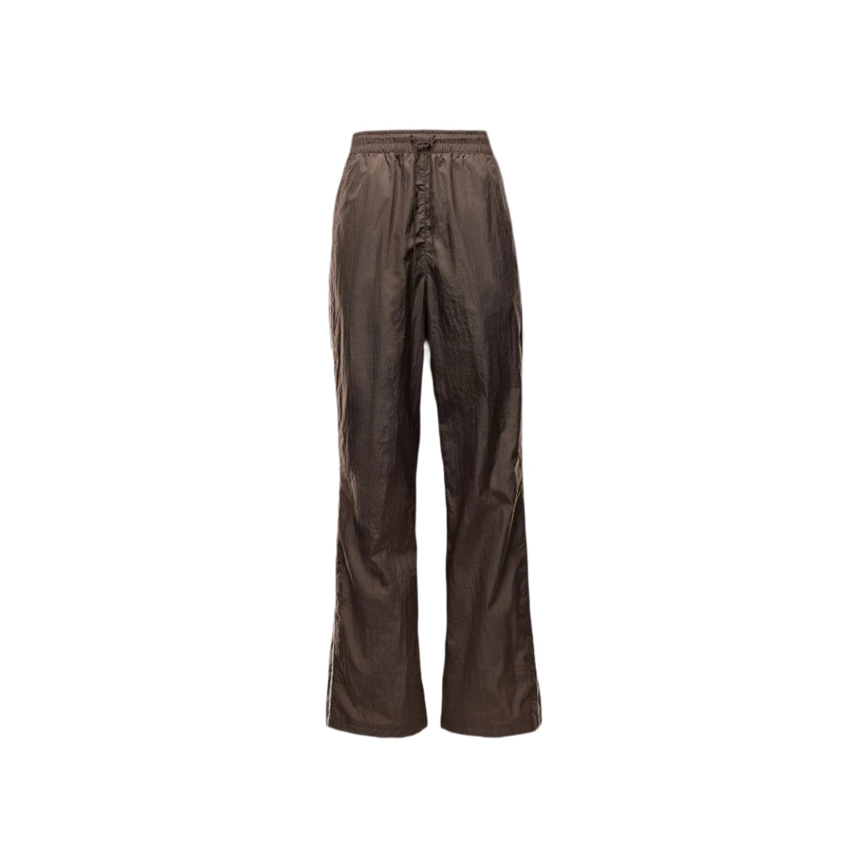 Women's Nike High Waisted Woven Windrunner Pants - "Ironstone"