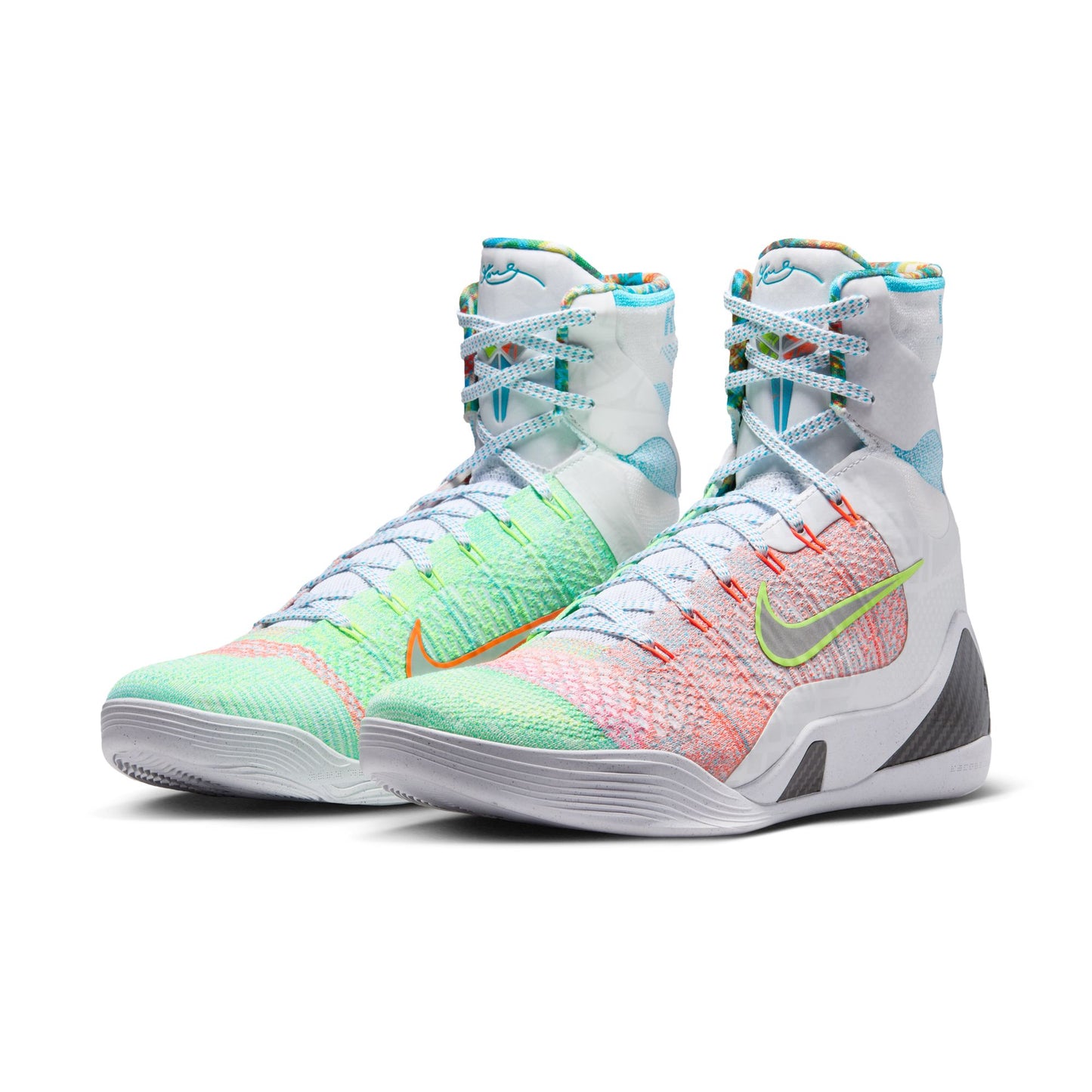 Men's Kobe Bryant IX Elite High Protro - "White Reflective"