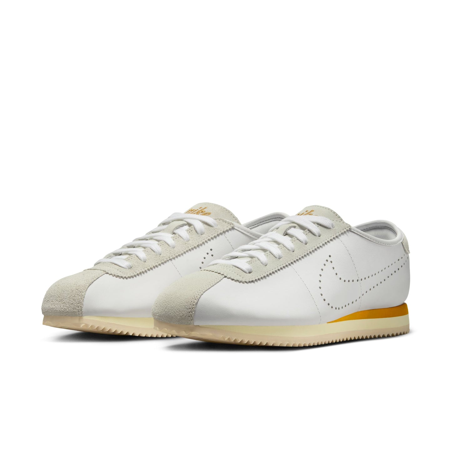 Women's Nike Cortez Leather - "White/Bronze"