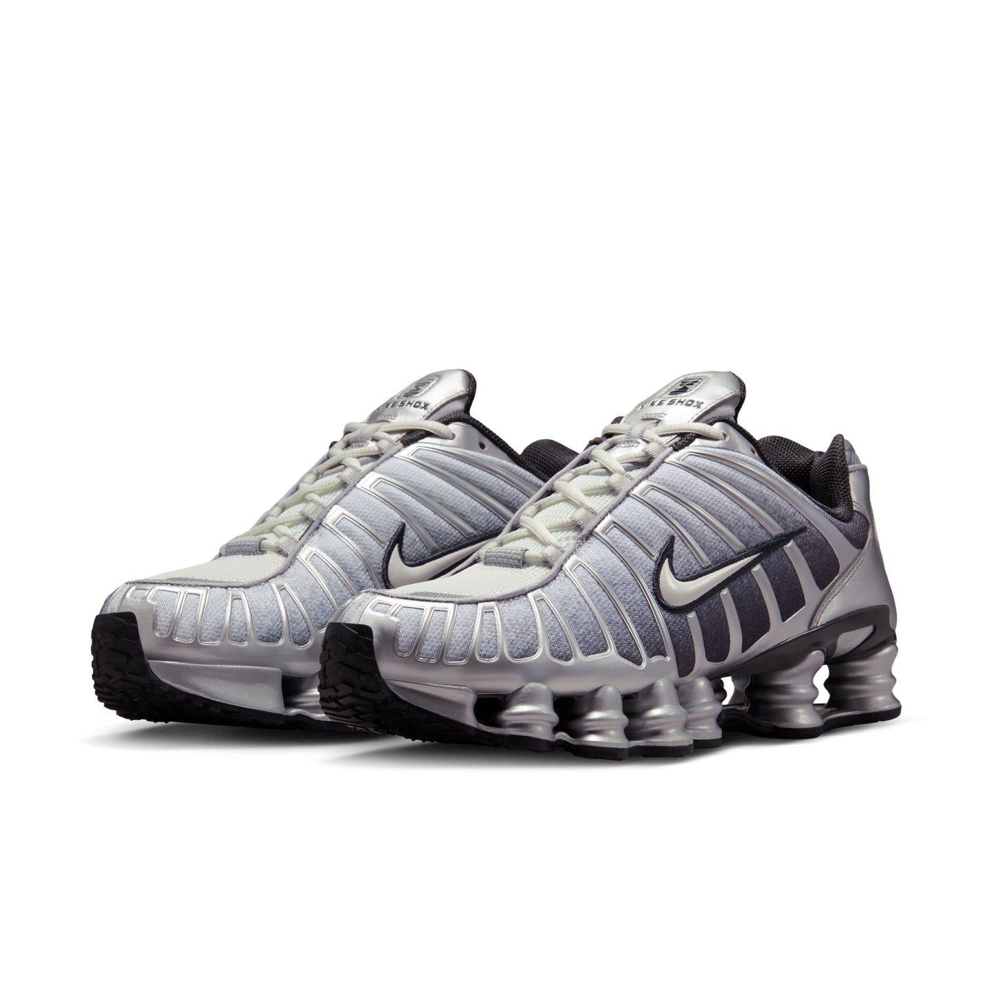 Men's Nike Shox TL Print - "Metallic Sliver"