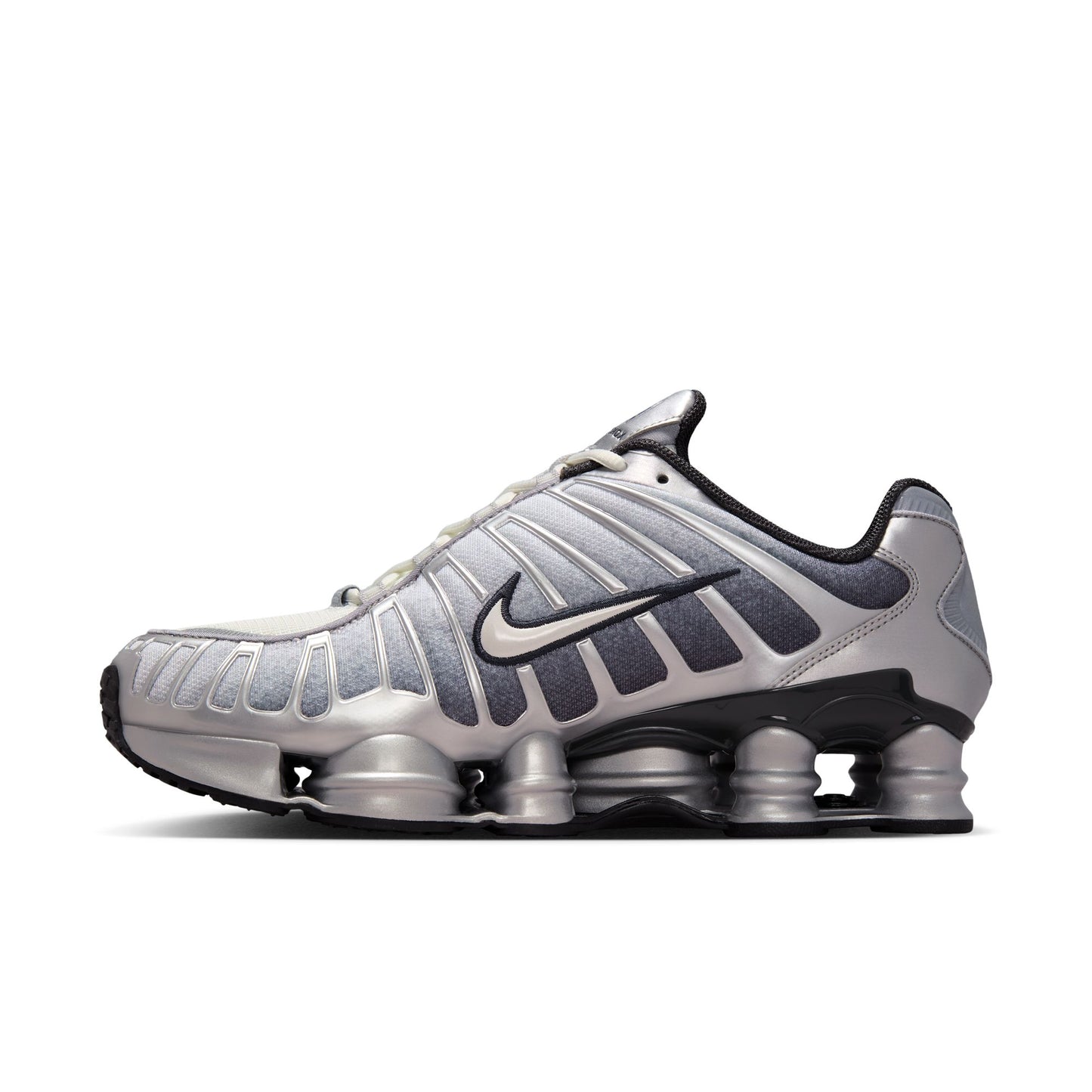 Men's Nike Shox TL Print - "Metallic Sliver"