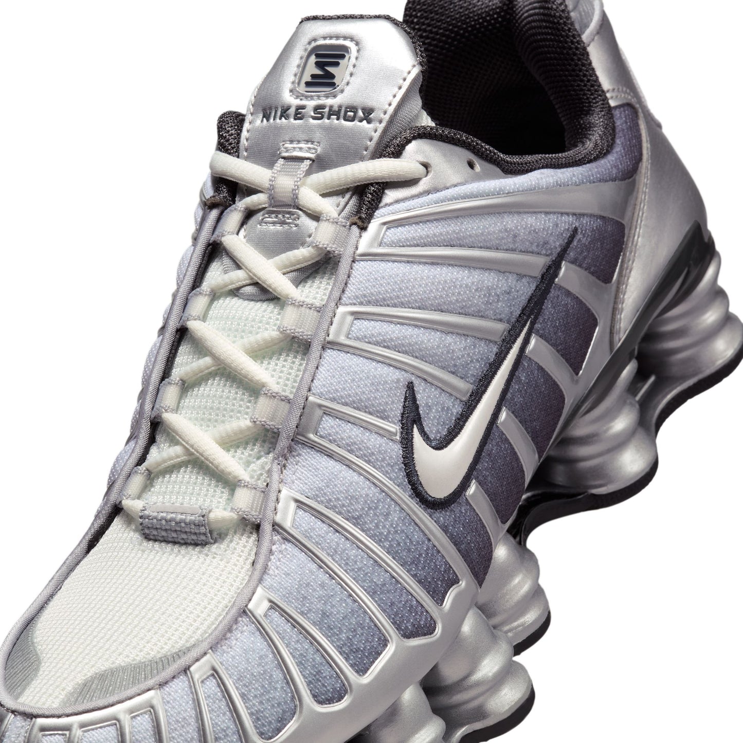 Men's Nike Shox TL Print - "Metallic Sliver"