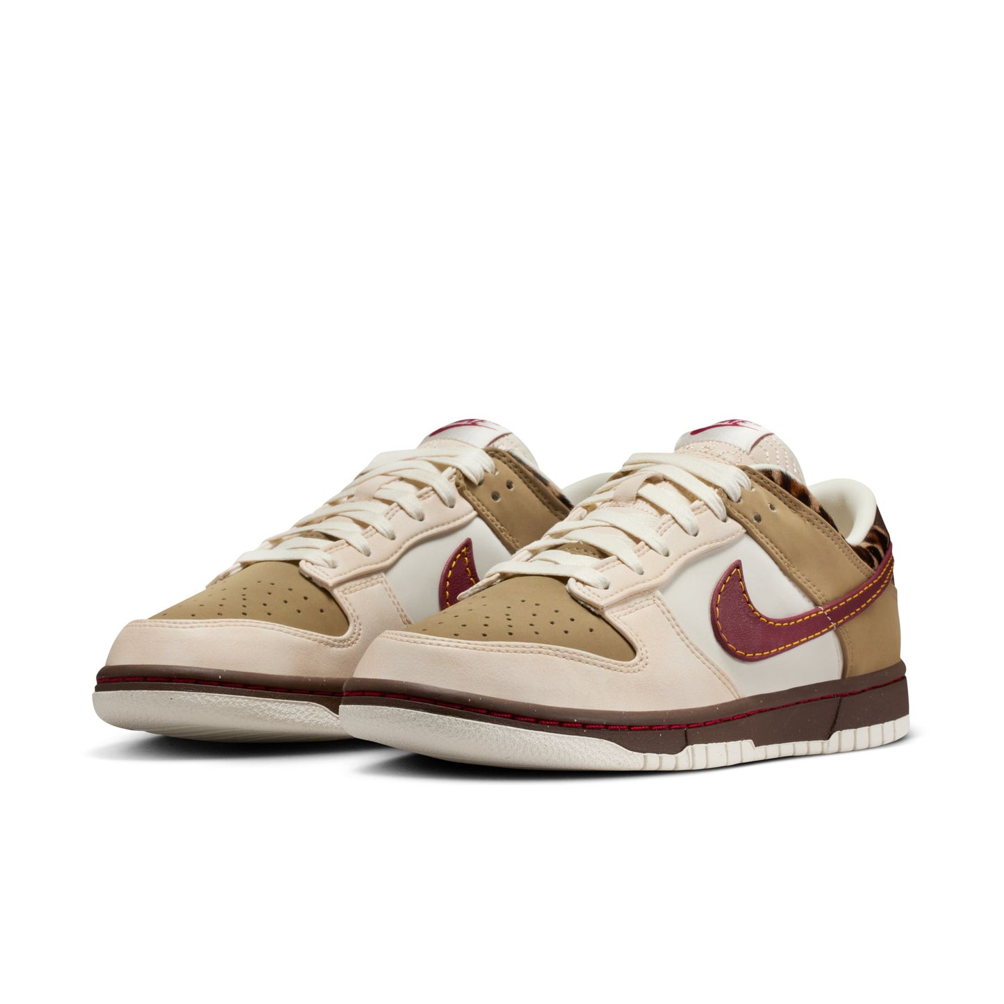Women's Nike Dunk Low - "Khaki Team Red"