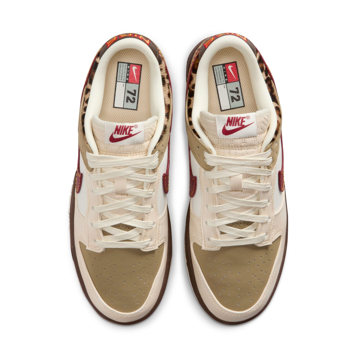 Women's Nike Dunk Low - "Khaki Team Red"