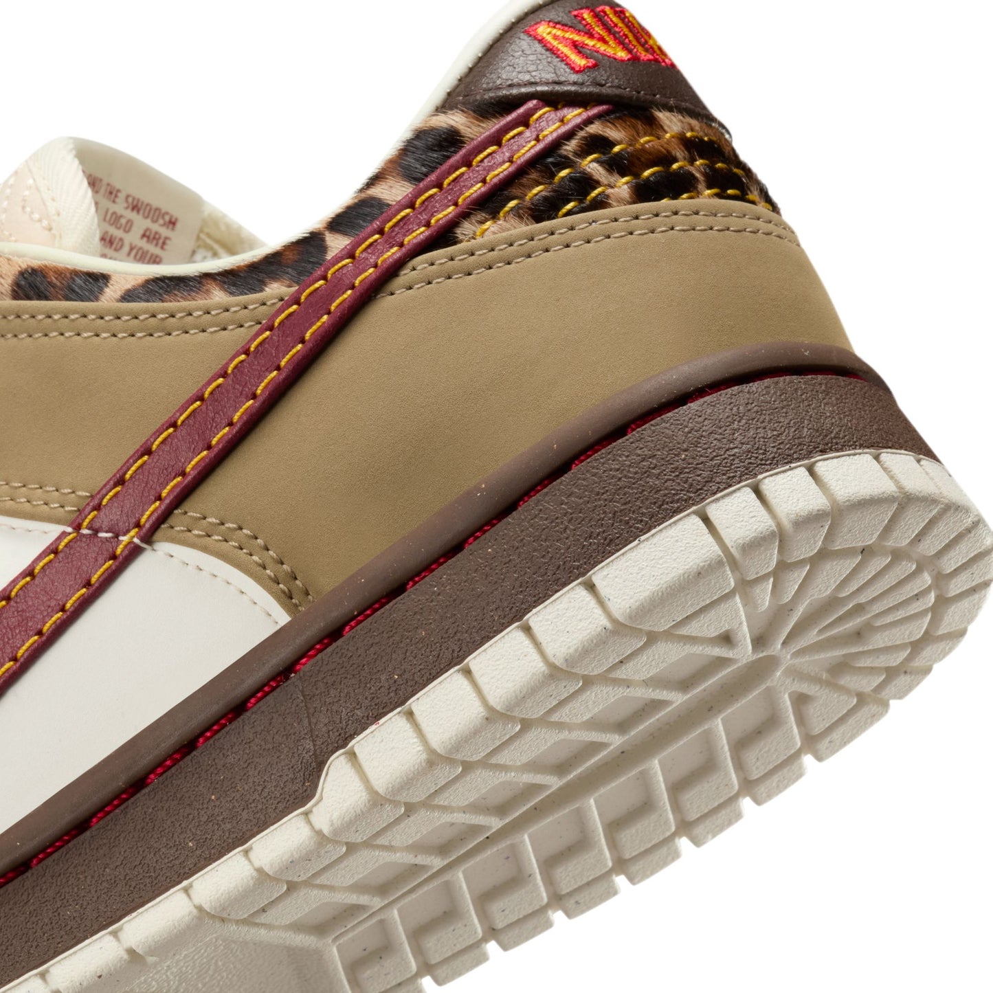 Women's Nike Dunk Low - "Khaki Team Red"