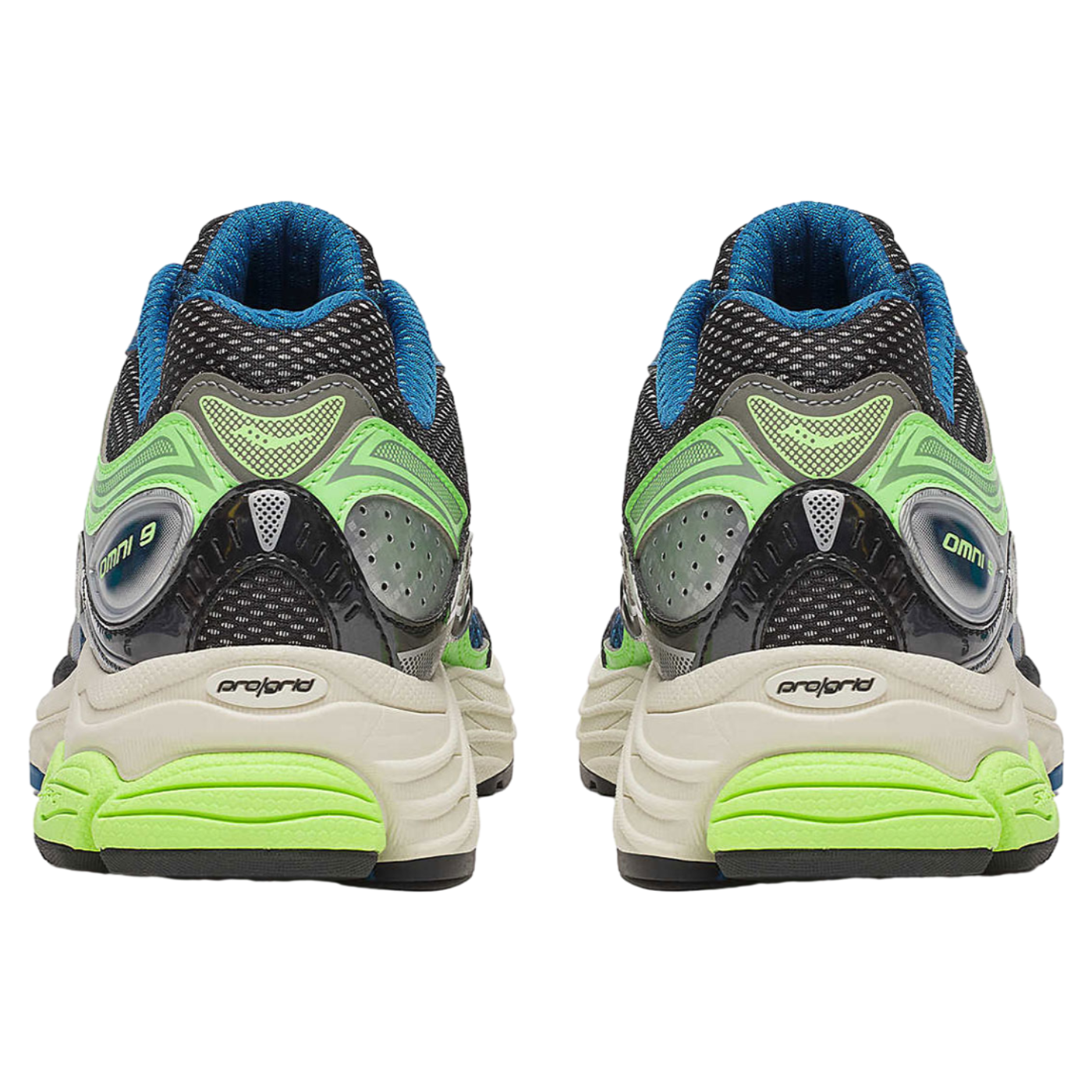 Men's Saucony Progrid Omni 9 - "Blue Lime"