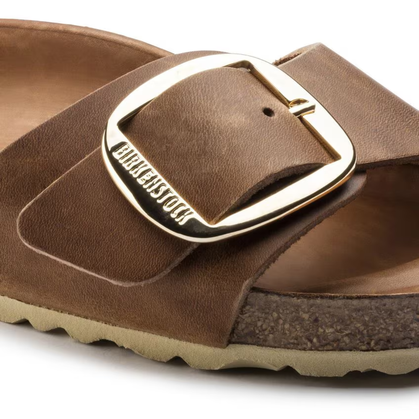 Birkenstock Madrid Big Buckle - "Cognac"