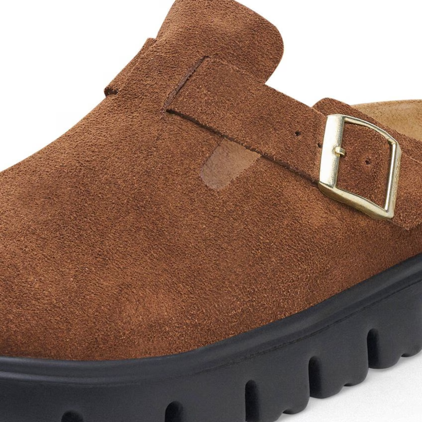 Birkenstock Boston Chunky - "Dark Tea"