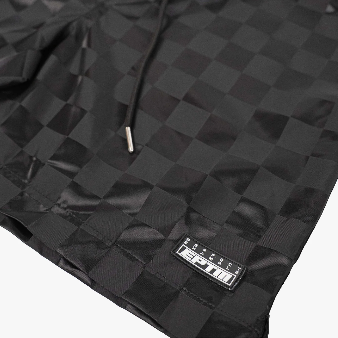 EPTM Checkerboard Shorts - "Black"