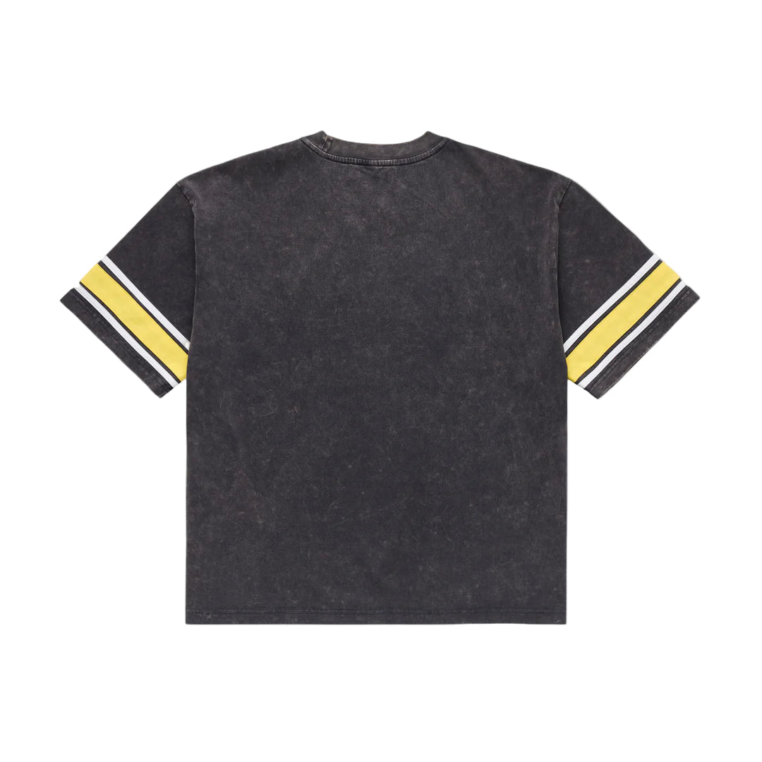 Homme Femme Osaka Rhinestone Tee - Black/Yellow