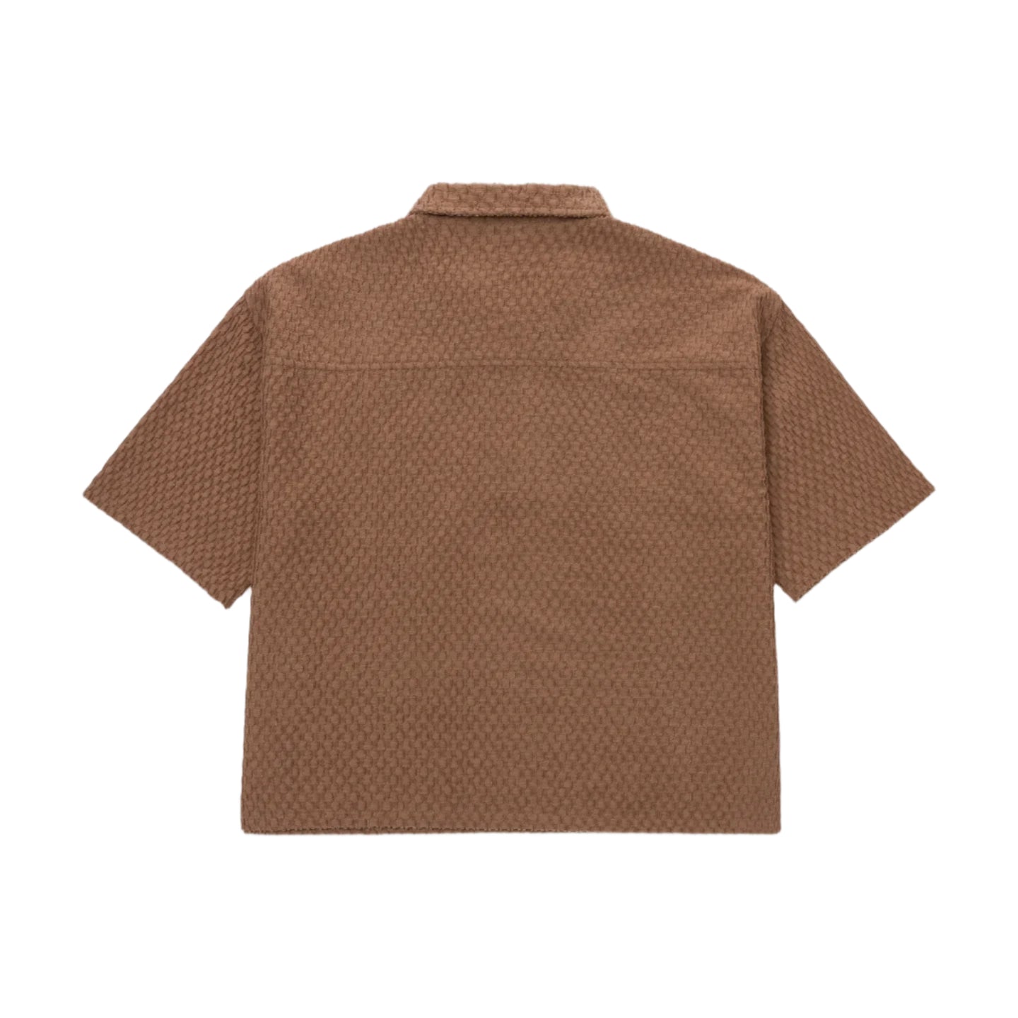 Honor The Gift Textured Knit Quarter Zip - Brown