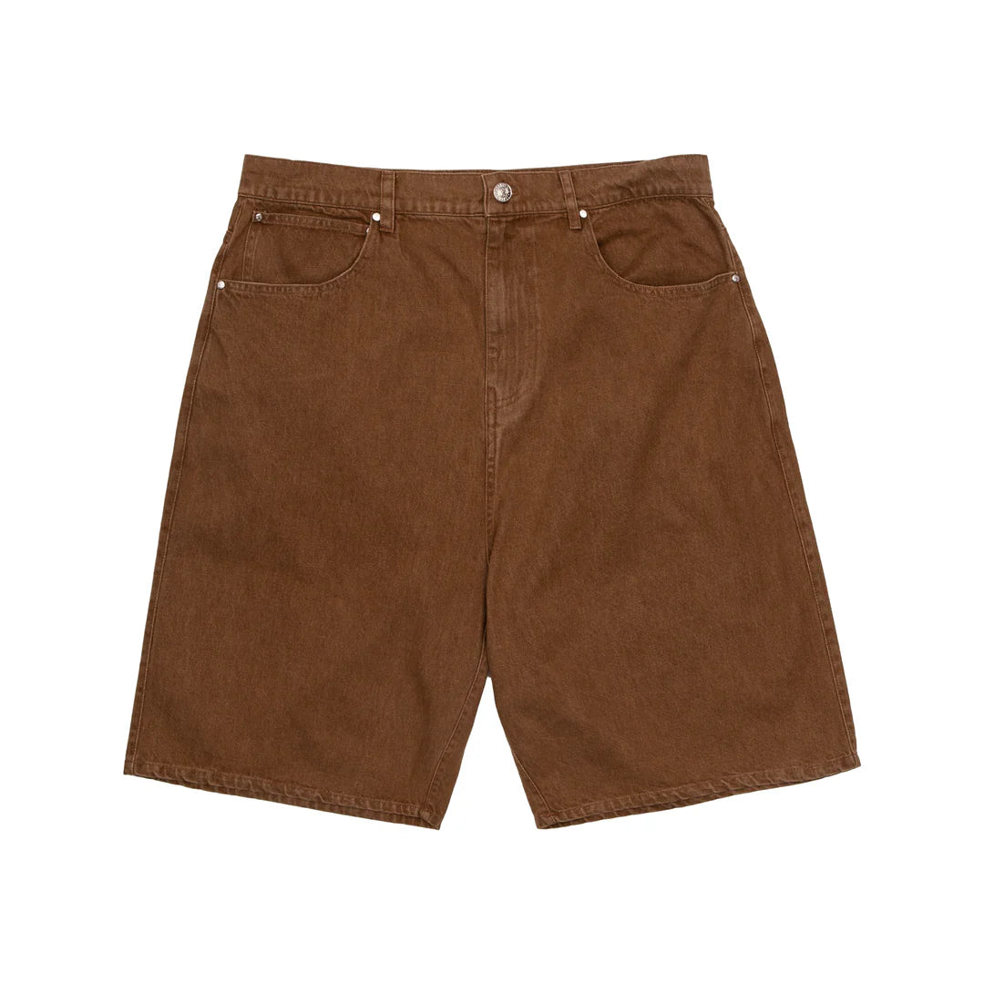 Sinclair Jean Shorts - "Brown"