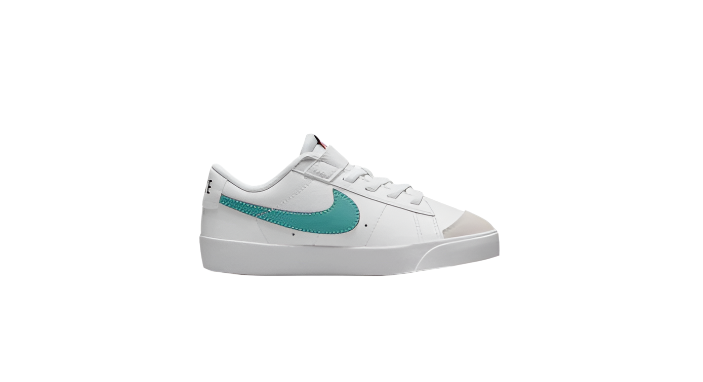 Preschool Nike Blazer Low '77 - "White/Washed Teal"