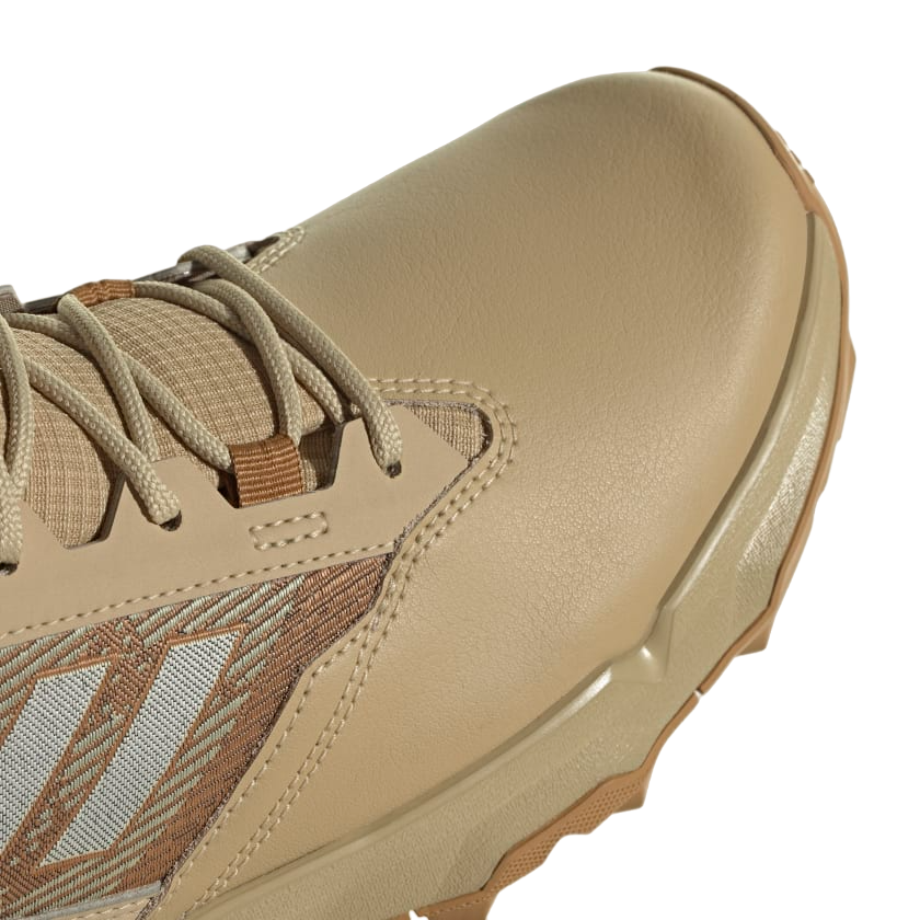 Men's Adidas Terrex Unity Leather Mid Rain Hiking Boots - "Beige Tone"