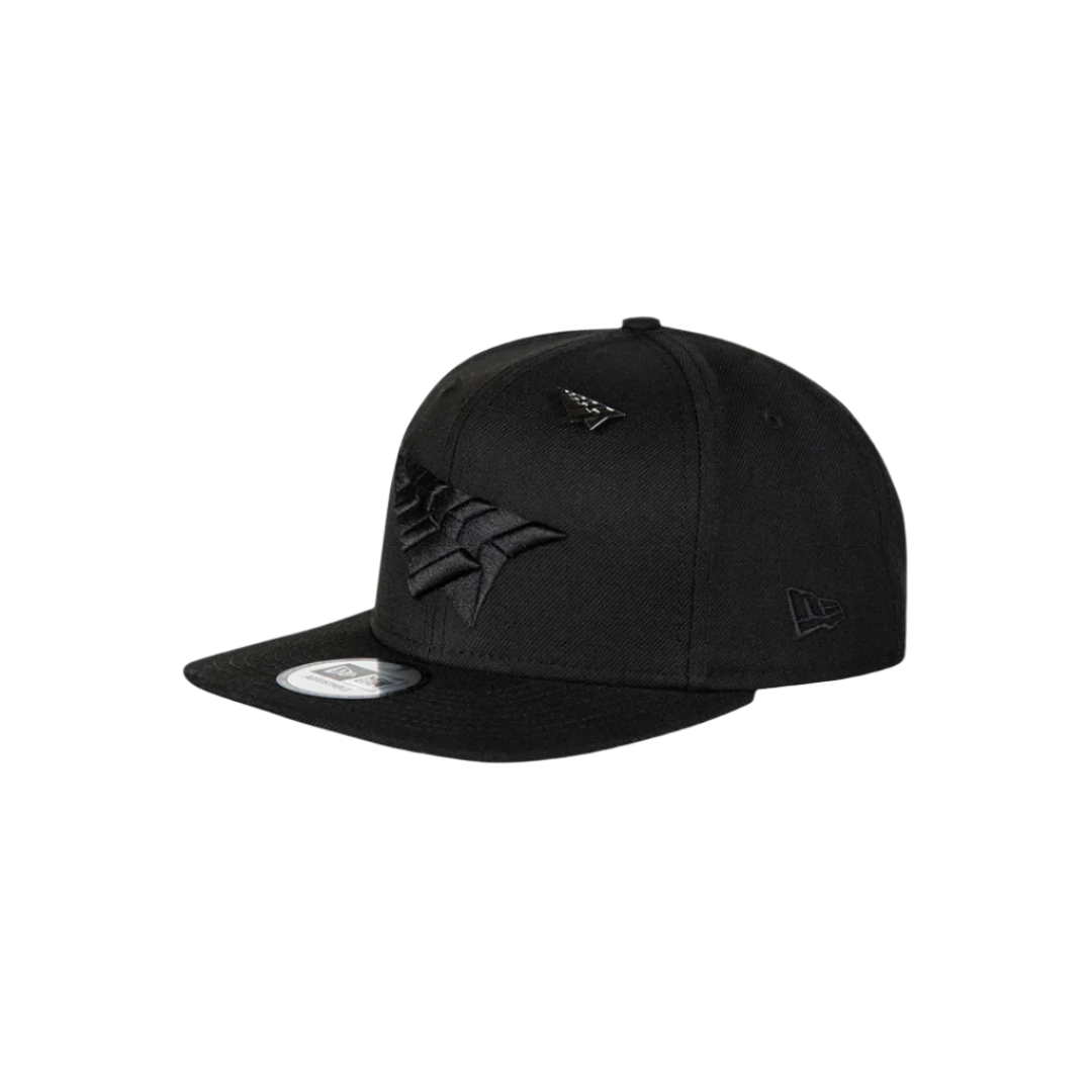 Paper Planes Blackout Crown Old School Snapback - Black