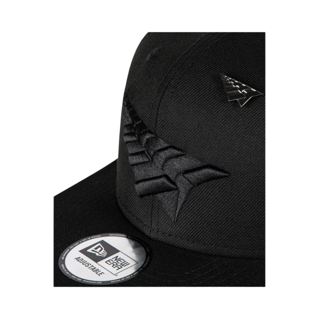Paper Planes Blackout Crown Old School Snapback - Black