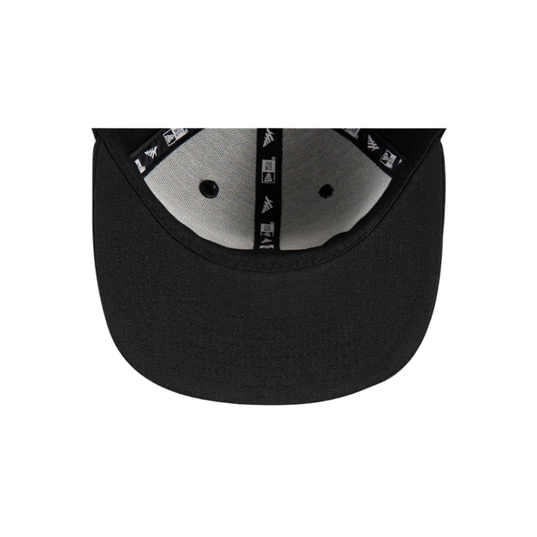 Paper Planes Blackout Crown Old School Snapback - Black