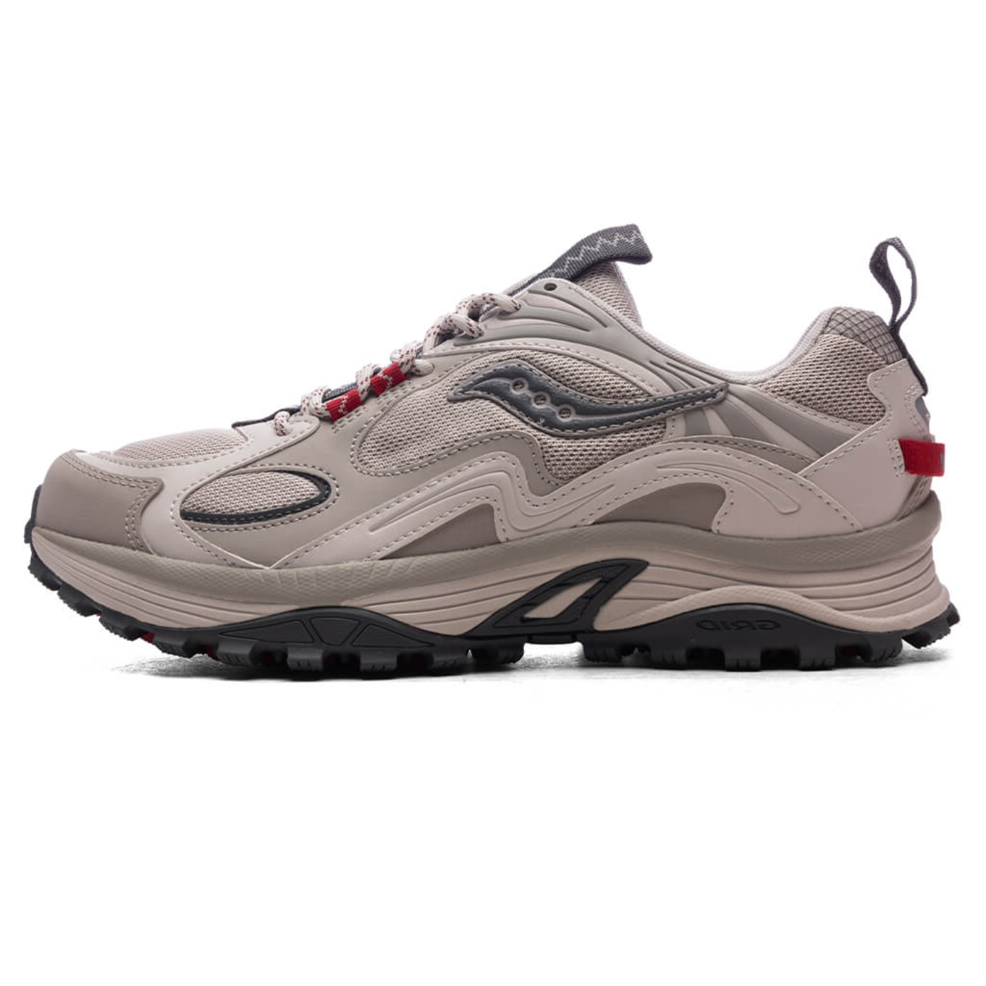 Men's Saucony Grid Aura X - "Dove Red"