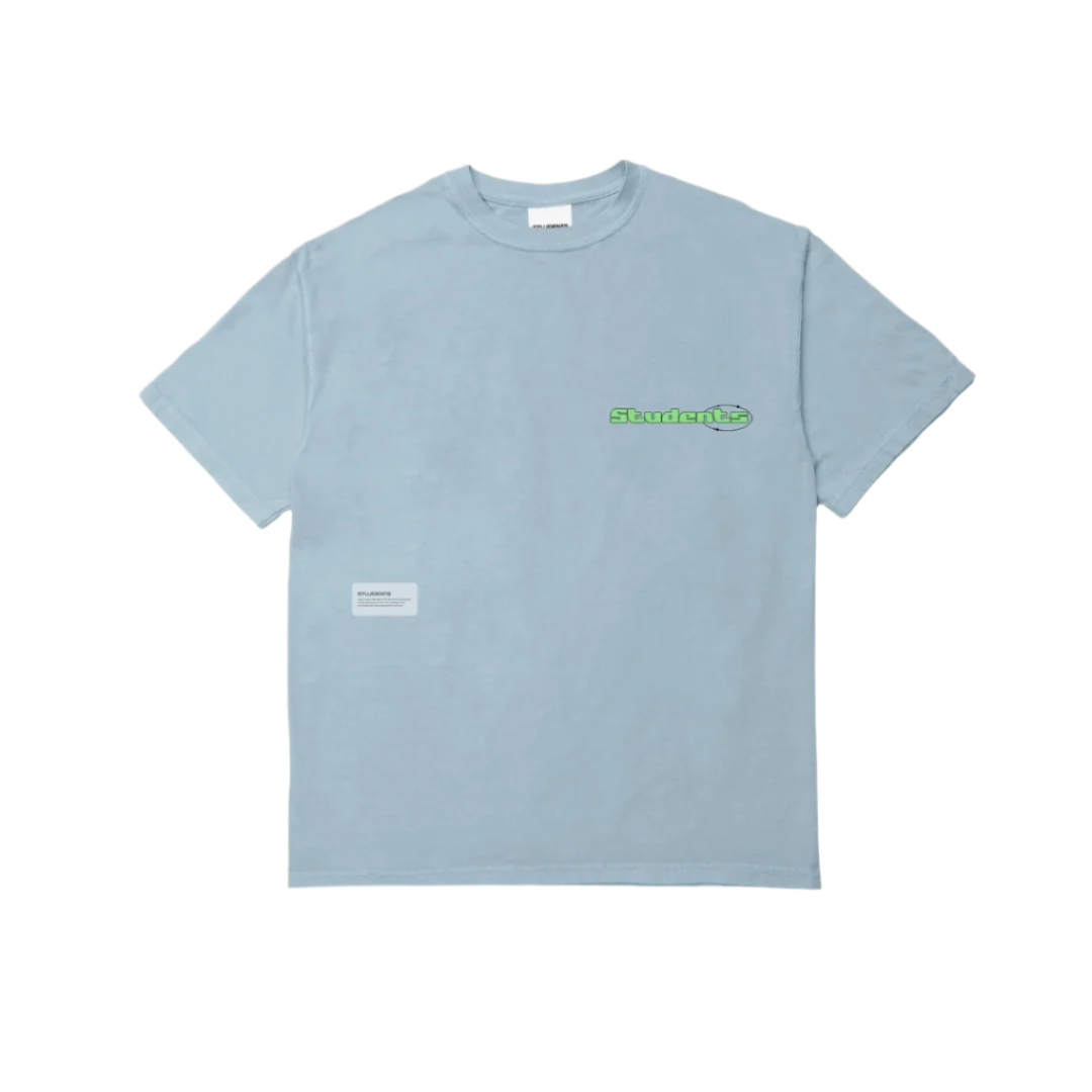 Students Always Somewhere S/S T-Shirt - Chambray Blue