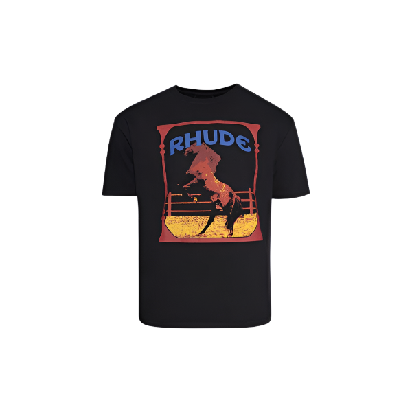 Rhude Cadre Tee - Vintage Black