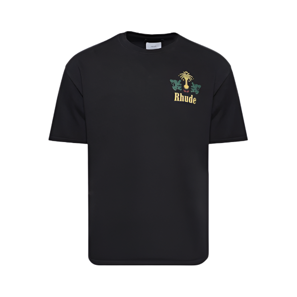 Rhude Tabaco Tee - Vintage Black