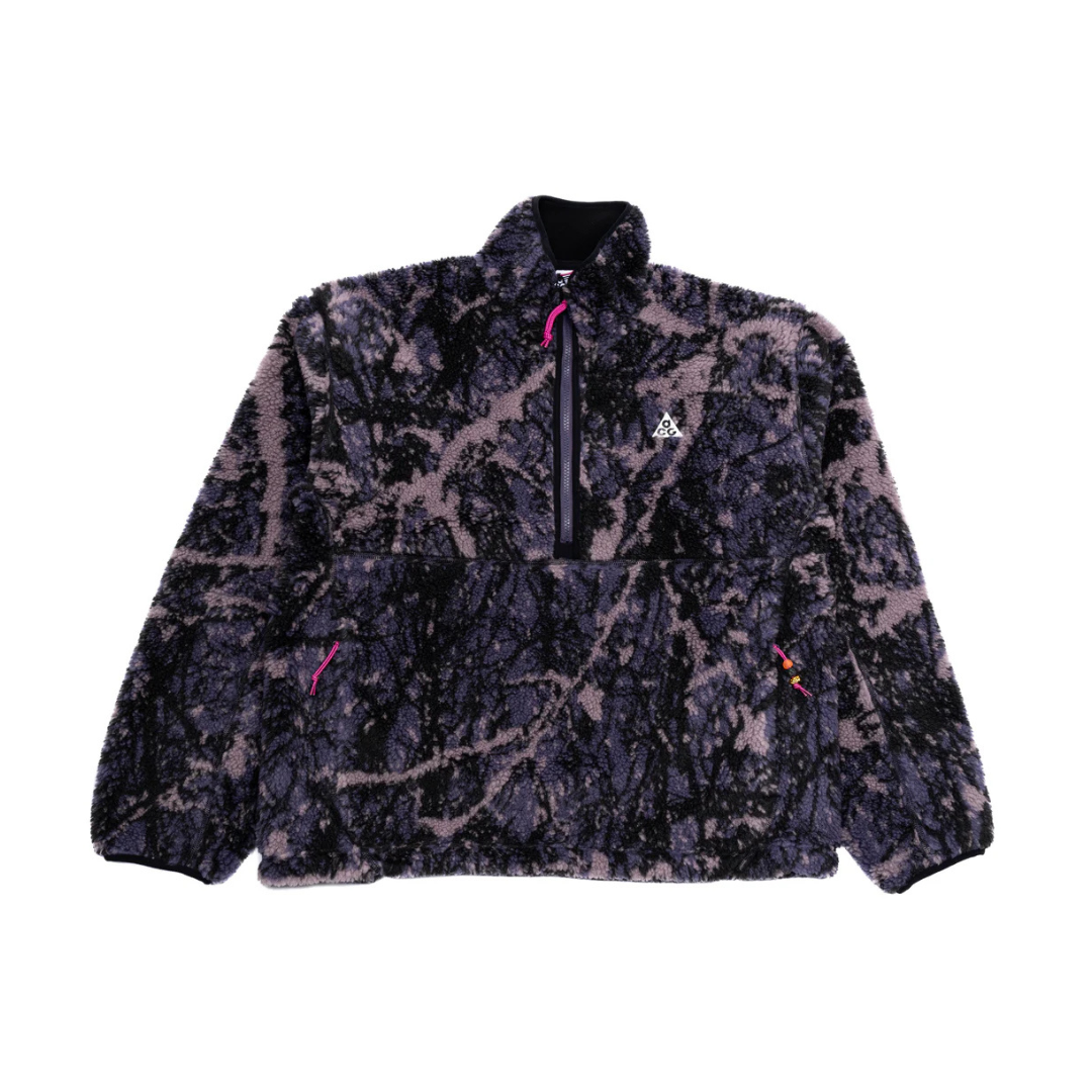 Nike ACG "Canwell Glacier" Therma-FIT ADV Windproof Half Zip - "Dark Raisin"