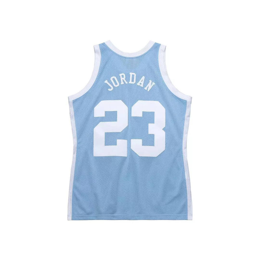 Mitchell & Ness Carolina Blue Michael Jordan 1983-84 Jersey - Light Blue