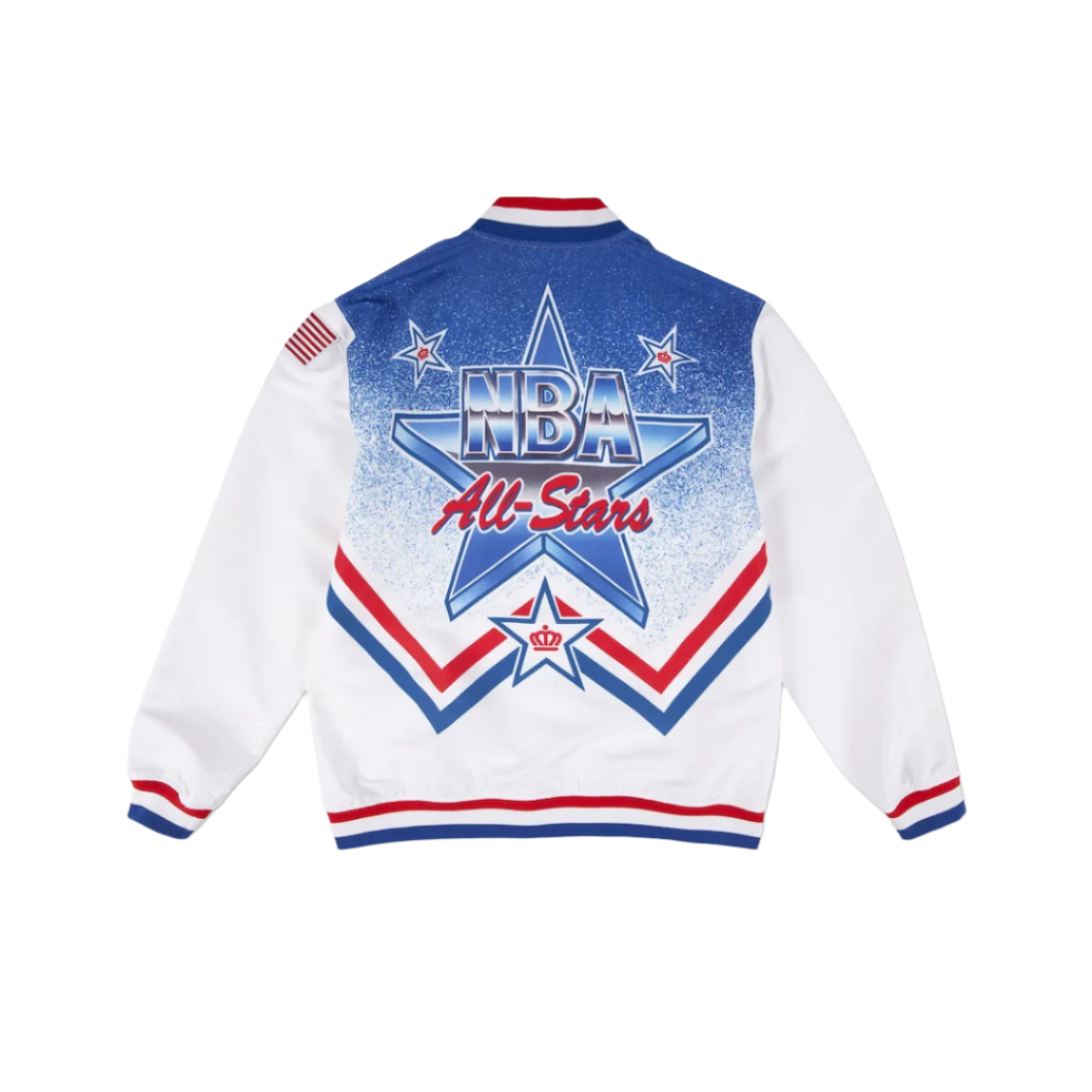 Mitchell & Ness Authentic NBA Warmup 1991 All-Star Jacket - White