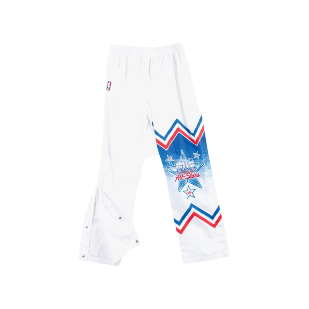 Mitchell & Ness Authentic NBA Warmup 1991 All-Star Pants - White