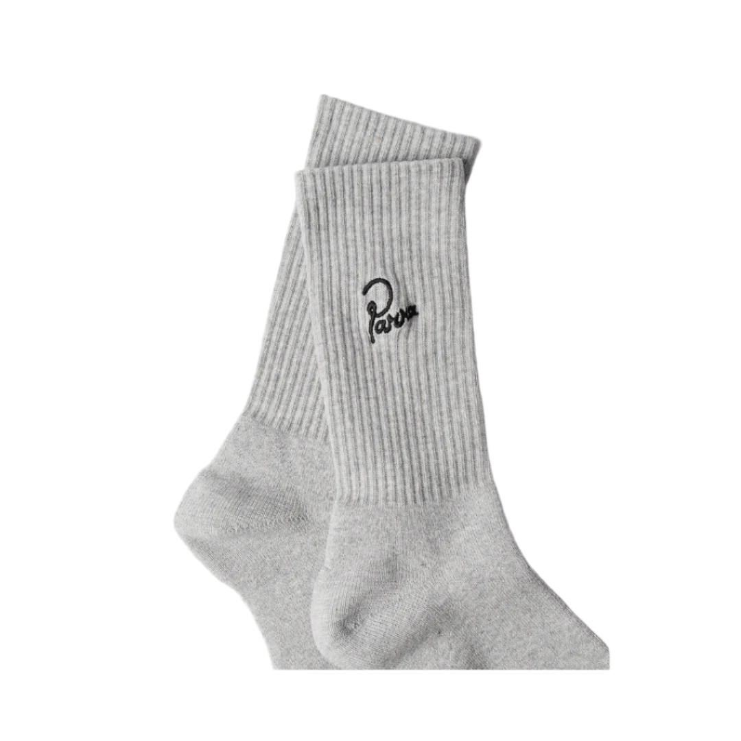 Parra Signature Crew Socks - Grey