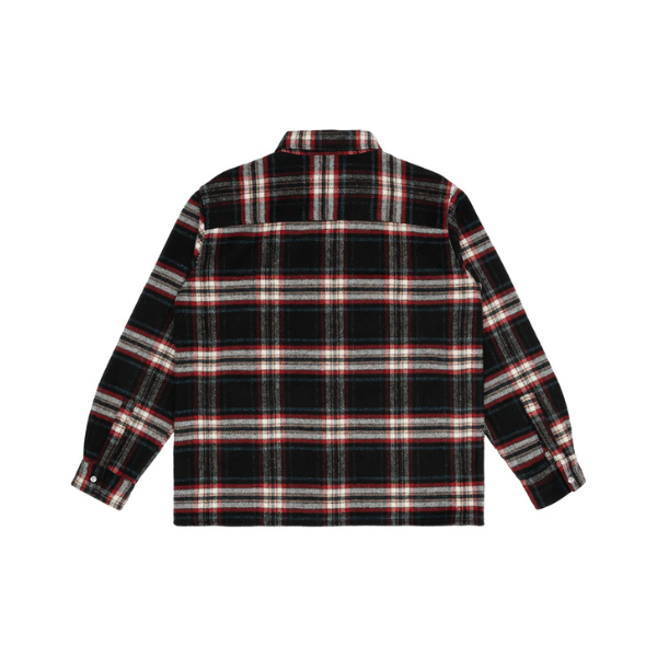 Sinclair Tackle Twill Flannel Shirt - Black