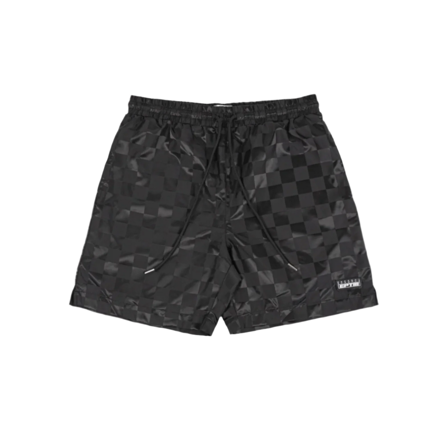 EPTM Checkered Shorts - Black