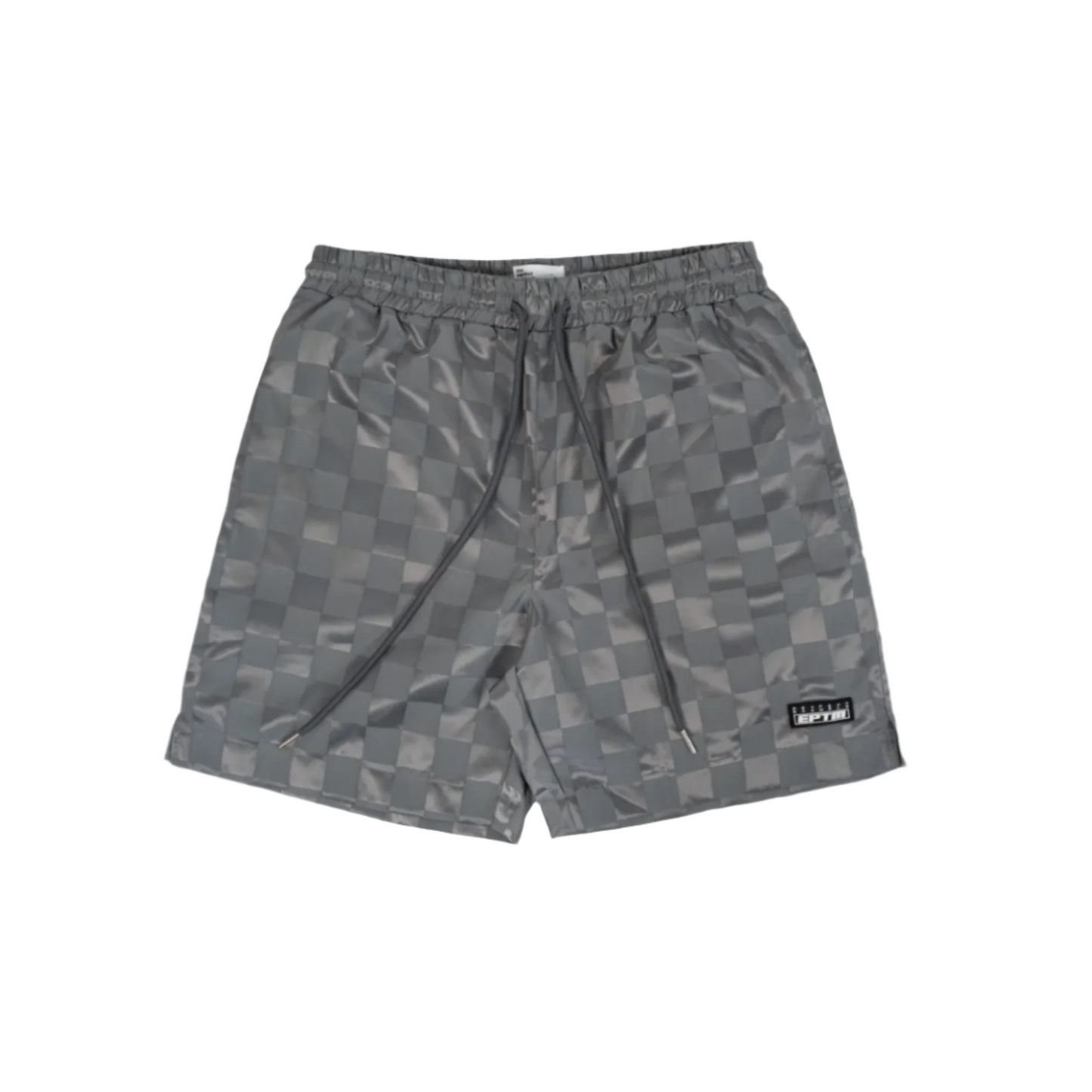 EPTM Checkered Shorts - Grey