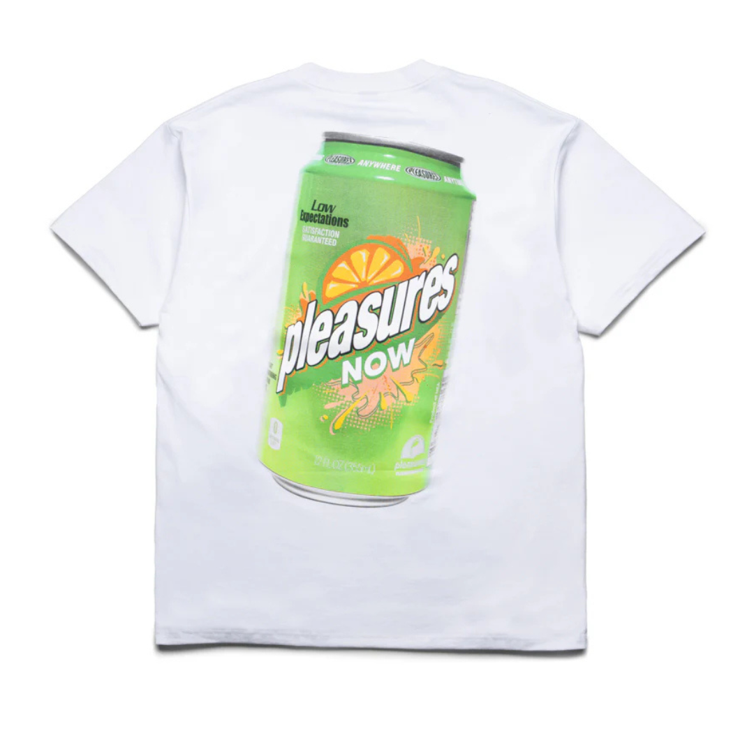Pleasures Quench Tee - White