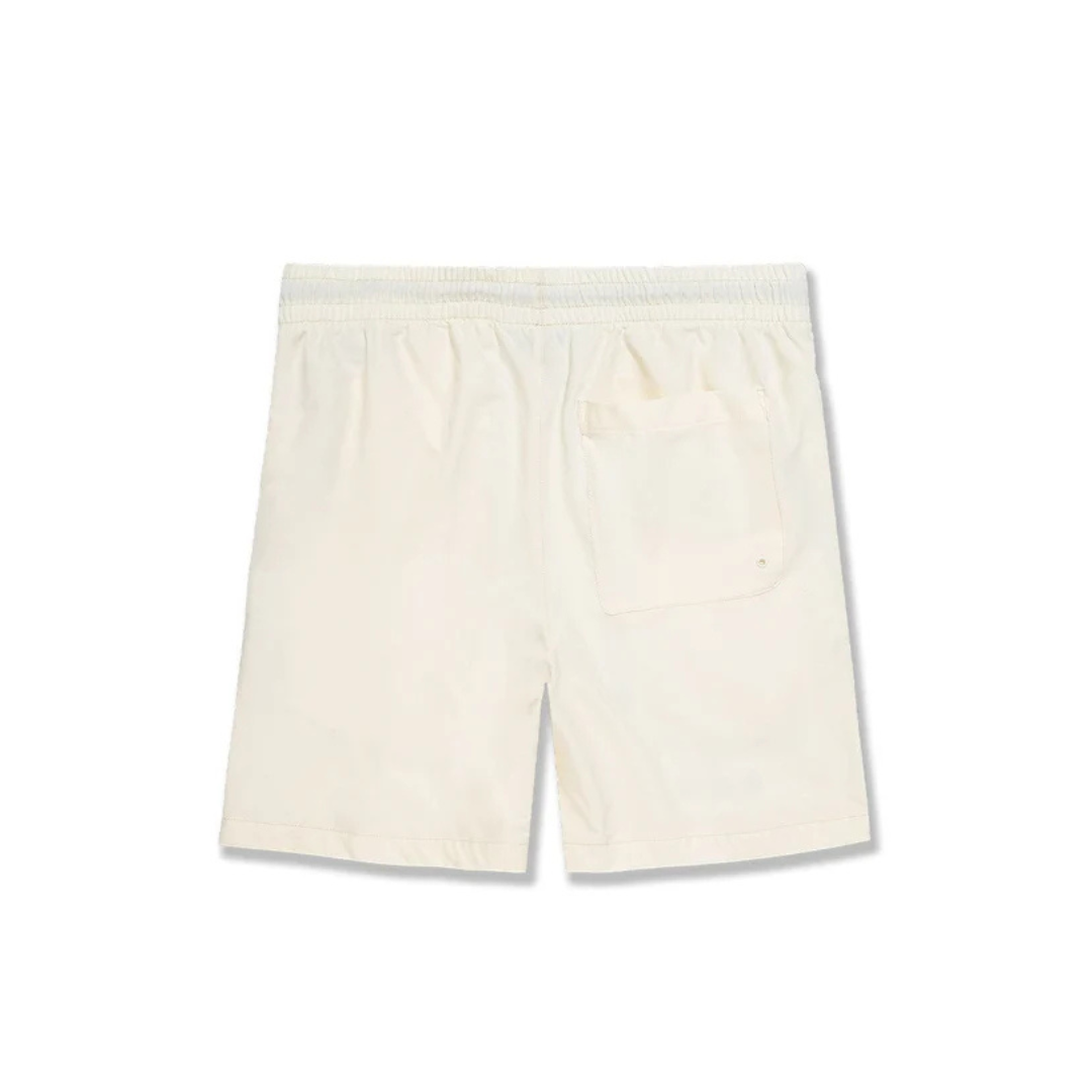 Boys Jordan Craig Embroidered Mechanic Shorts - Cream